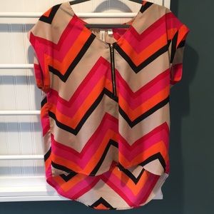Chevron dress shirt